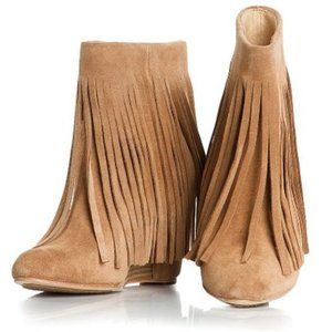 KOOLABURRA ZARIN Chestnut fringe sz 5